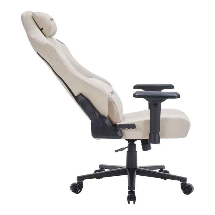 Крісло ігрове GamePro FGC750G Size L Fabric Beige (FGC750G) зображення 4