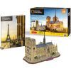 Пазл Cubic Fun Трехмерный пазл National geographic Нотр-Дам-де-Пари (DS0986h)