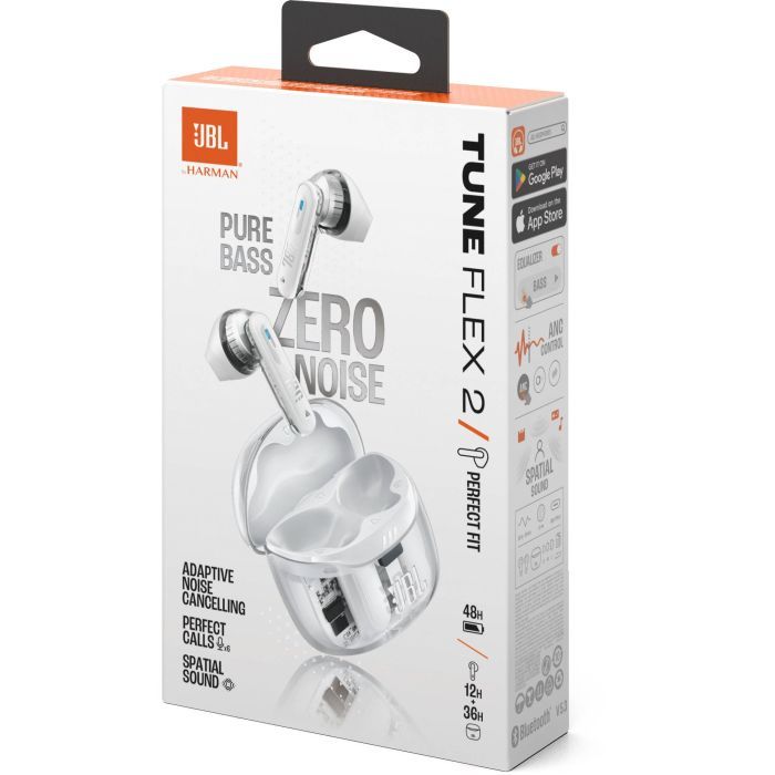 Навушники JBL Tune Flex 2 Ghost Purple (JBLTFLEX2GMAE) зображення 11