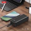 Батарея универсальная XO 30000mAh, PD/20W, QC/22.5W, with light, black (PR240_Black) изображение 7