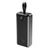 Батарея универсальная XO 30000mAh, PD/20W, QC/22.5W, with light, black (PR240_Black)