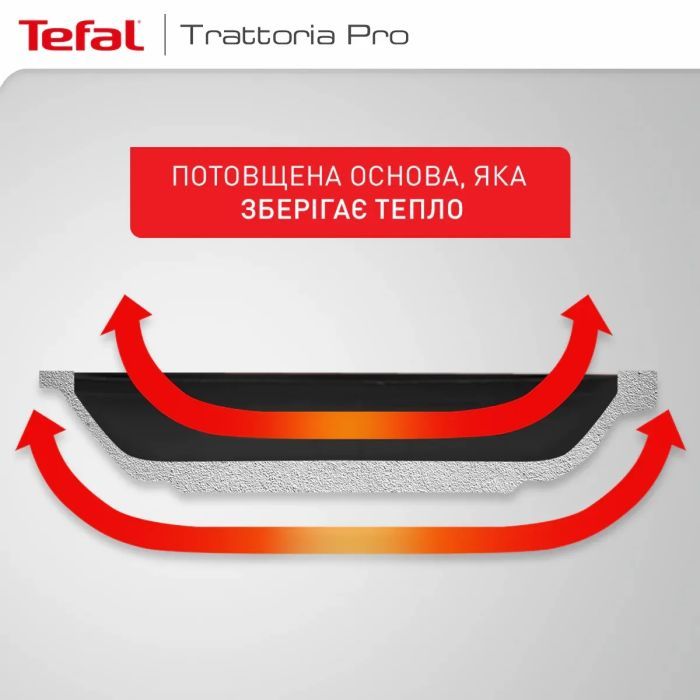 Сковорода Tefal Trattoria Pro 28см чорна (G6120644) зображення 6