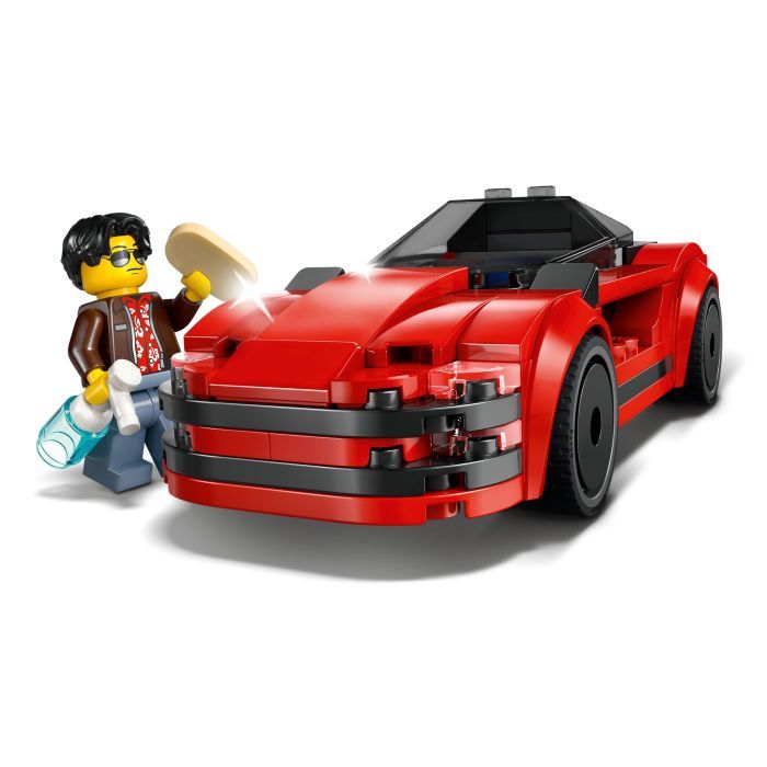 Конструктор LEGO City Красный спортивный автомобиль (60448) изображение 4