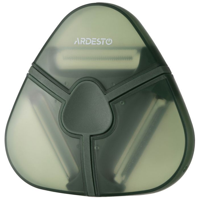 Овочечистка Ardesto Gemini, нержавіюча сталь, пластик, зелений (AR2169PG) зображення 2