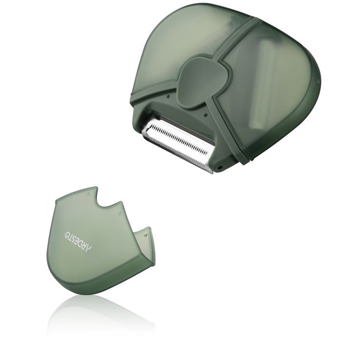 Овочечистка Ardesto Gemini, нержавіюча сталь, пластик, зелений (AR2169PG) зображення 5