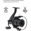 Катушка Brain Champ Feeder 4000 3+1BB 4.81 (1858.80.73) изображение 7