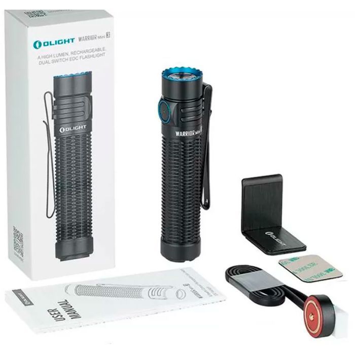 Ліхтар Olight Warrior Mini 3 Black (0.0000.0692) зображення 9