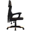 Кресло игровое Canyon Flow MCH01 Mesh Black/Orange (CNE-MCH01) изображение 3