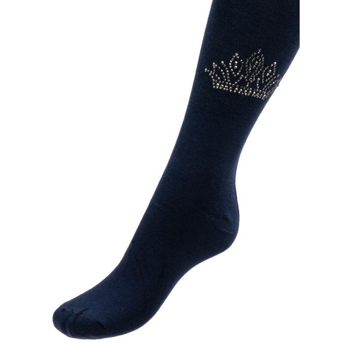 Колготки детские UCS Socks со стразами (M0C0302-2046-13G-blue) изображение 2