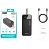 Батарея универсальная Choetech 50000mAh, PD/65W, QC/3.0, USB-C In/out, 2*USB-A (B733-CCBK) изображение 4