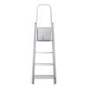 Драбина Eurogold зварна 4-х сходинкова GREY, 156х49х9см, Арт.214 (ЕГ-214 GREY) зображення 4