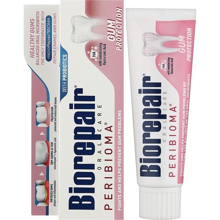 Зубная паста Biorepair Peribioma С пробиотиками 75 мл (8017331064115) изображение 2