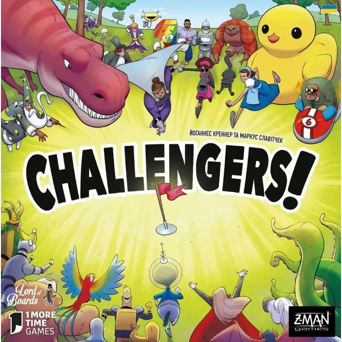Настільна гра Lord of Boards Challengers! Українське видання (Challengers!) (укр.) (LOB2308UA) зображення 4