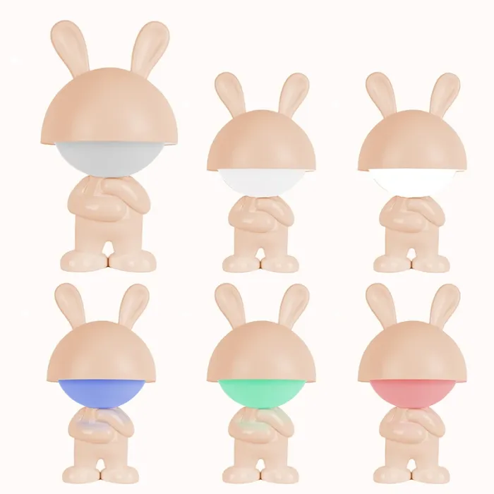 Нічник Kite Світильник LED з акумулятором Dreamy Bunny, білий (K25-315-1-1) зображення 4