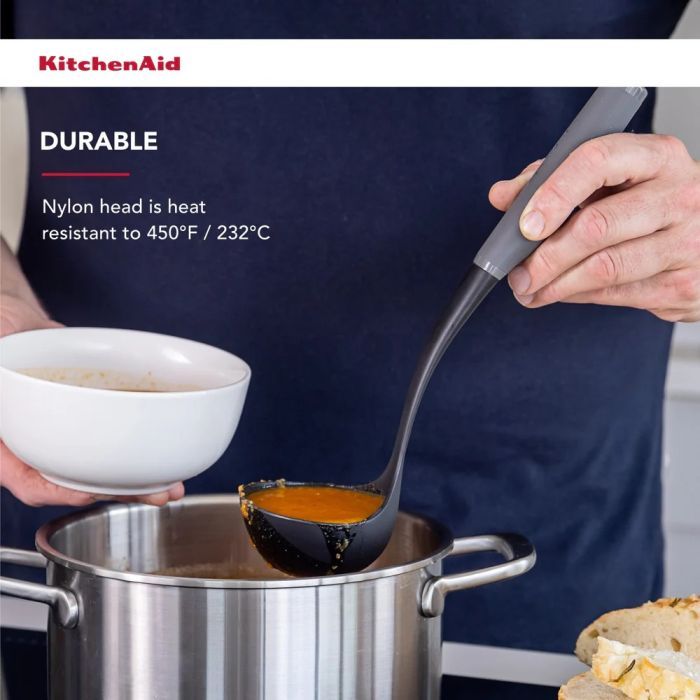 Половник KitchenAid Coreline, 31,5 см, сірий (KAS006OHCGG) изображение 6