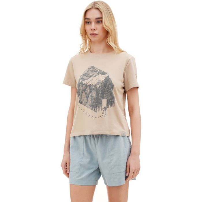 Футболка Turbat Home Wmn light taupe - XL - бежевий (012.004.4970)