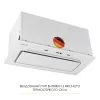 Витяжка кухонна Weilor LUMINA WBG 69 WHITE SILENCE зображення 4