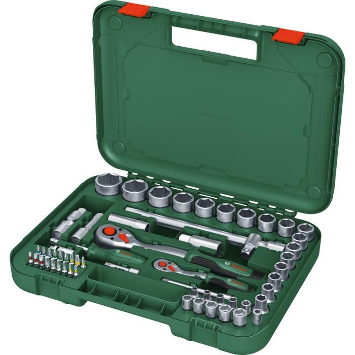 Набор инструментов Bosch с битами и трещотками, 1/2", 25 шт. (1.600.A02.Z9G)