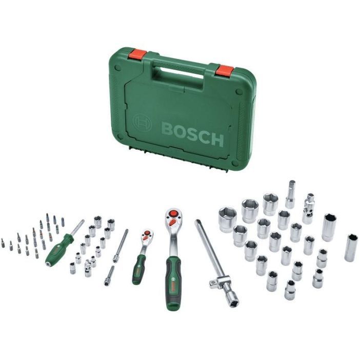 Набор инструментов Bosch с битами и трещотками, 1/2", 25 шт. (1.600.A02.Z9G) изображение 2