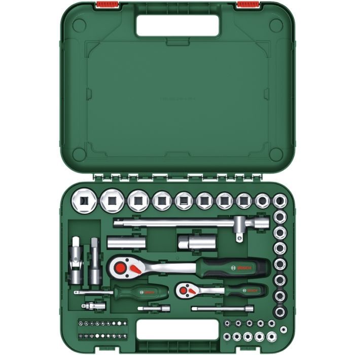 Набор инструментов Bosch с битами и трещотками, 1/2", 25 шт. (1.600.A02.Z9G) изображение 3