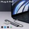 Концентратор Promate USB Hub 5 ports linkhub-5x (linkhub-5x) зображення 7