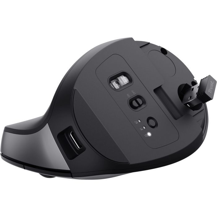 Мишка Trust Bayo + Ergonomic Wireless/Bluetooth Black (25146) зображення 6