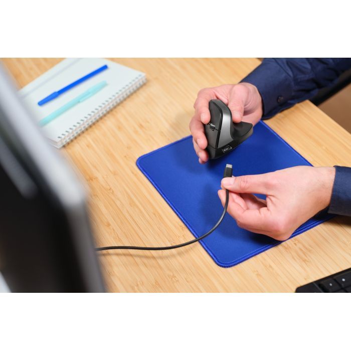 Мишка Trust Bayo + Ergonomic Wireless/Bluetooth Black (25146) зображення 7