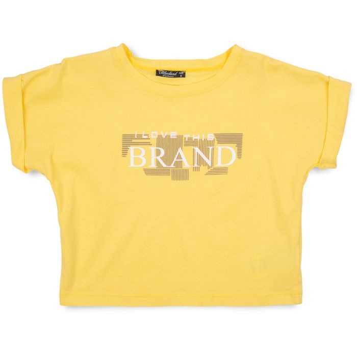 Футболка дитяча Blueland с коротким рукавом (3512-164G-yellow)