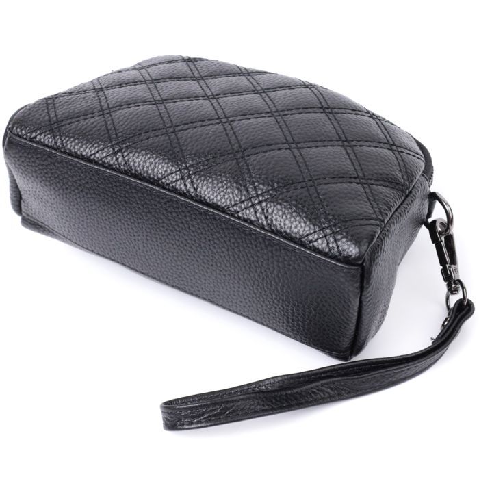 Сумка Vintage Из натуральной кожи Черная (22807) изображение 5