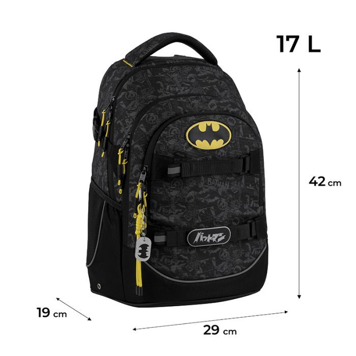 Рюкзак шкільний Kite Education teens 727M DC Batman (DC25-727M) зображення 2