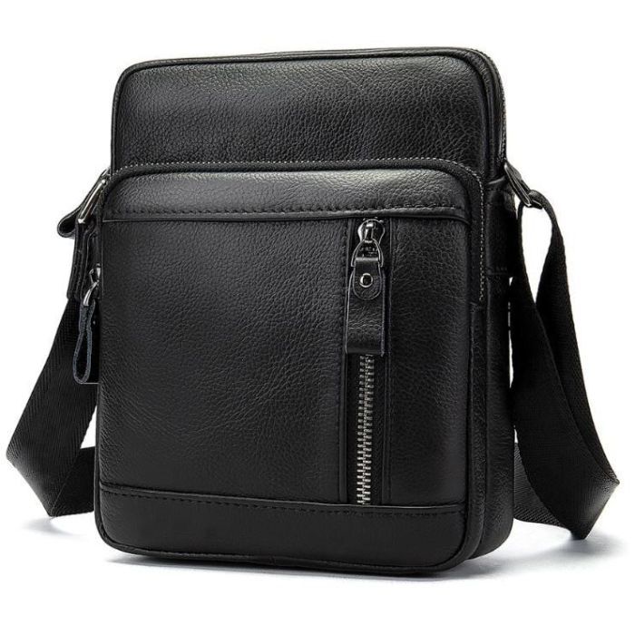 Сумка Vintage Чорна (14701) зображення 2