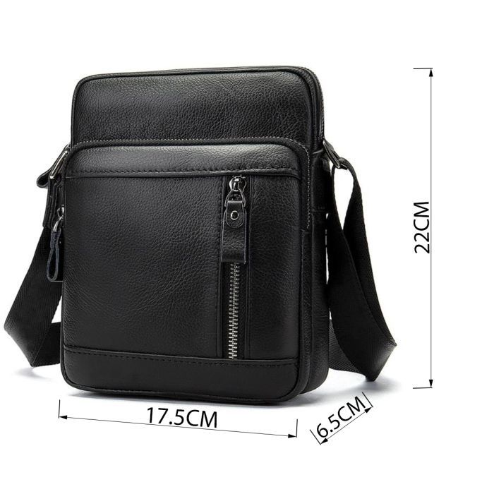 Сумка Vintage Чорна (14701) зображення 3