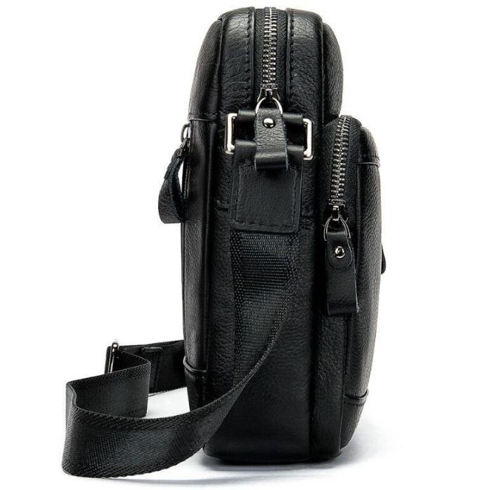 Сумка Vintage Чорна (14701) зображення 5