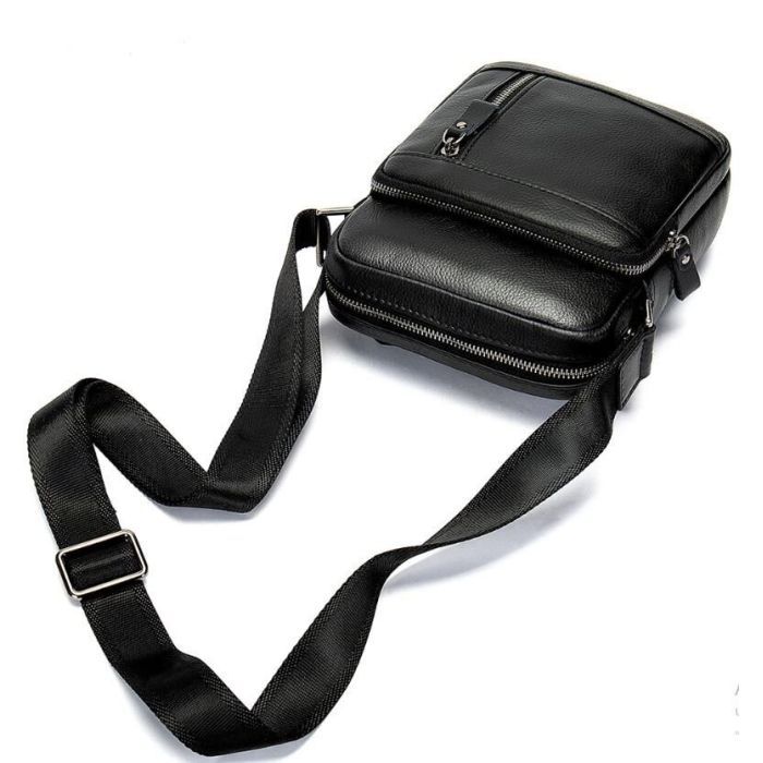 Сумка Vintage Чорна (14701) зображення 7