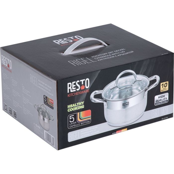 Кастрюля Resto Rigel 20 см 3.6 л (92104) изображение 12