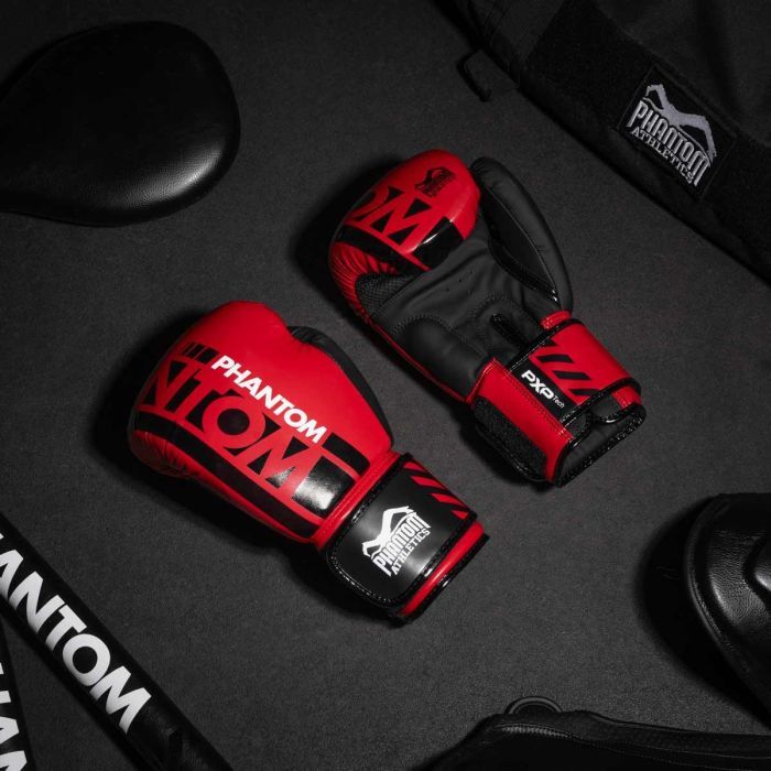 Боксерские перчатки Phantom APEX Red 10 унцій (PHBG2729-10) изображение 9