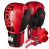 Боксерские перчатки Phantom APEX Red 12 унцій (PHBG2729-12)