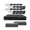 Комплект відеоспостереження Greenvision GV-IP-K-W88/16