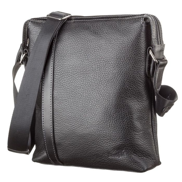 Сумка Shvigel Кожаная Черная (11122)