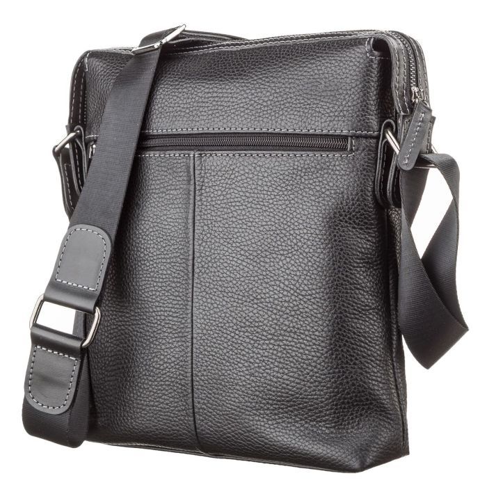 Сумка Shvigel Кожаная Черная (11122) изображение 2