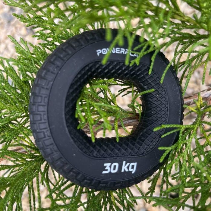 Эспандер PowerPlay PP-4333 Hand Grip Hard 30 кг Чорний (PP_4333_Black_30kg) изображение 4