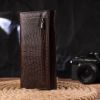 Гаманець Canpellini З натуральної шкіри Коричневий (21607) зображення 9