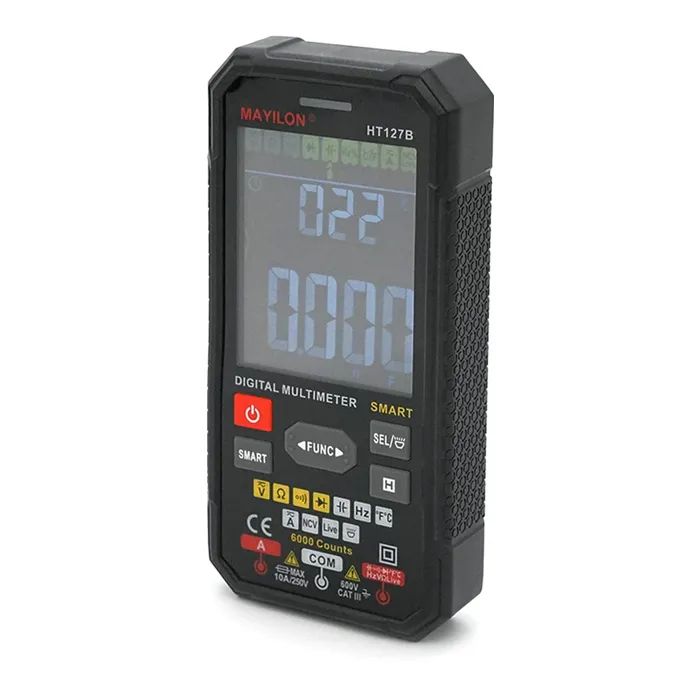 Цифровий мультиметр Mayilon HT-127B, V, A, R, C, F, T (HT-127B) зображення 2