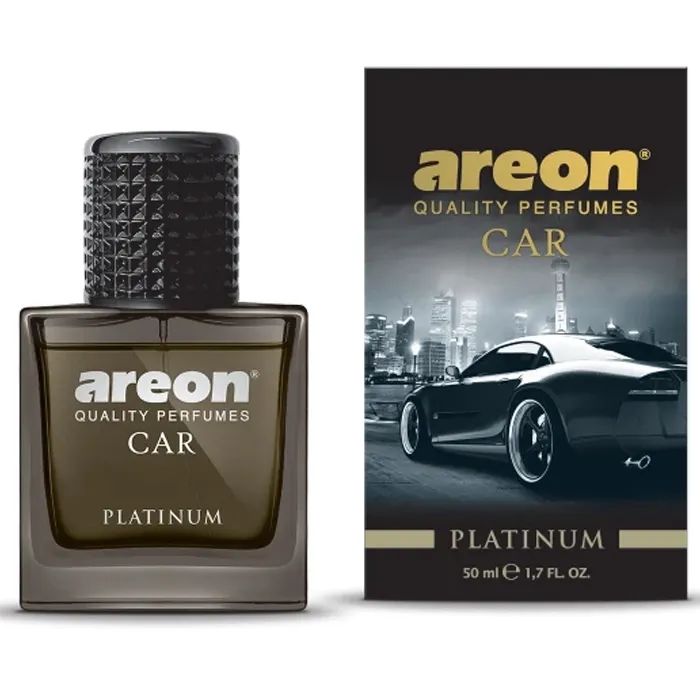 Ароматизатор для автомобиля Areon Perfume Platinum скло 50 мл (80826)