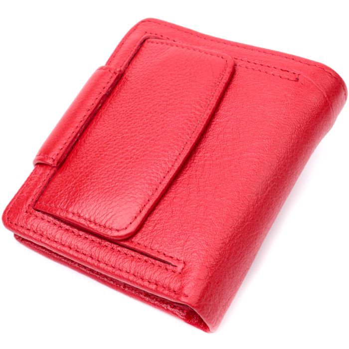 Гаманець ST Leather З натуральної шкіри Бордовий (22452) зображення 2