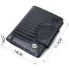 Гаманець ST Leather З натуральної шкіри Чорний (22686) зображення 3