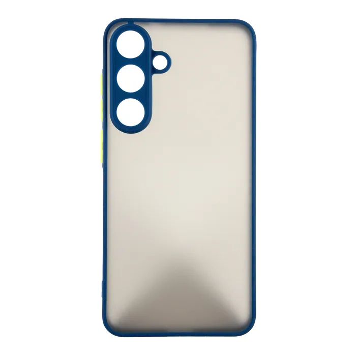 Чехол для мобильного телефона Dengos Kit Samsung Galaxy S25 Plus Matte + glass (Blue) (DG-KM-143) изображение 2