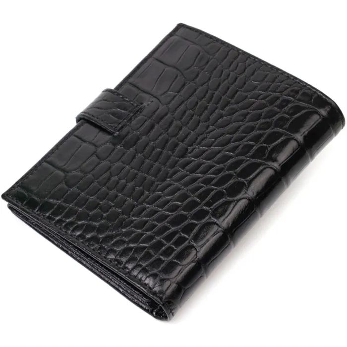 Портмоне Bond Accessories З натуральної шкіри Коричневе (22058) зображення 2