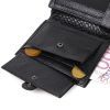 Портмоне Bond Accessories З натуральної шкіри Чорне (22057) зображення 9