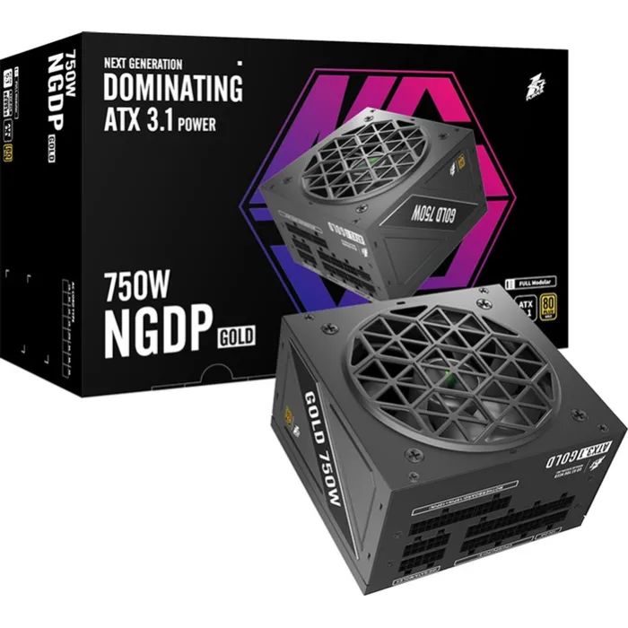 Блок питания 1stPlayer 750W (NGDP-GLD-750-BK-EU) изображение 8
